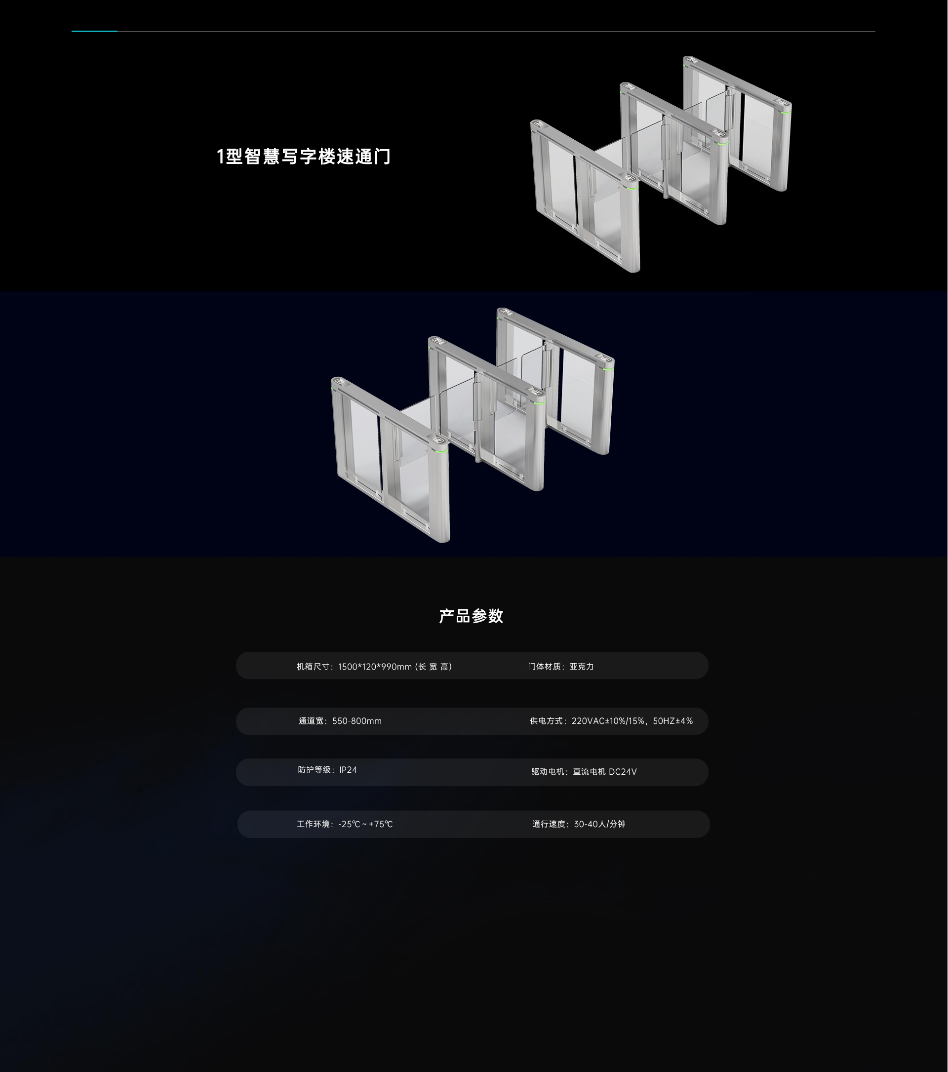 智慧大厦速通门